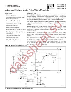 UCC25702N datasheet  